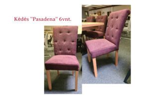 Kėdės ”Pasadena” komplektas (6 vnt.)