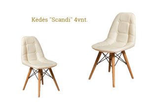 Kėdės ”Scandi” komplektas (4 vnt.)