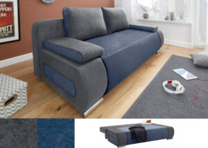 Minkšta sofa-lova “Moritz” su patalynės dėže