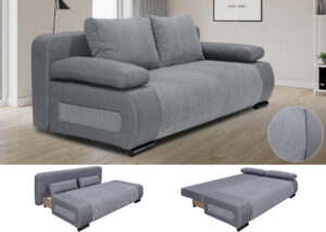 Minkšta sofa-lova “Moritz” su patalynės dėže