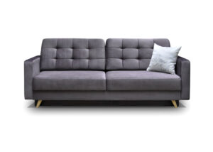 Minkšta sofa/sofa–lova su dėže patalynei „Vega”