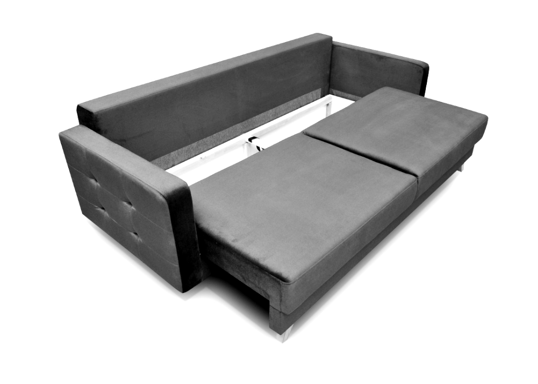 Minkšta sofa/sofa–lova su dėže patalynei „Vega” - Image 3