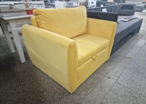 Miegamas fotelis “Belta 80” su dėže patalynei